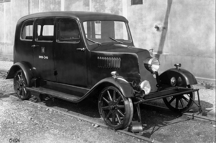 inspektorská drezína Tatra T15_52 muzeum Tatra.jpg